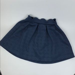 High Wasted Royal Blue Skirt